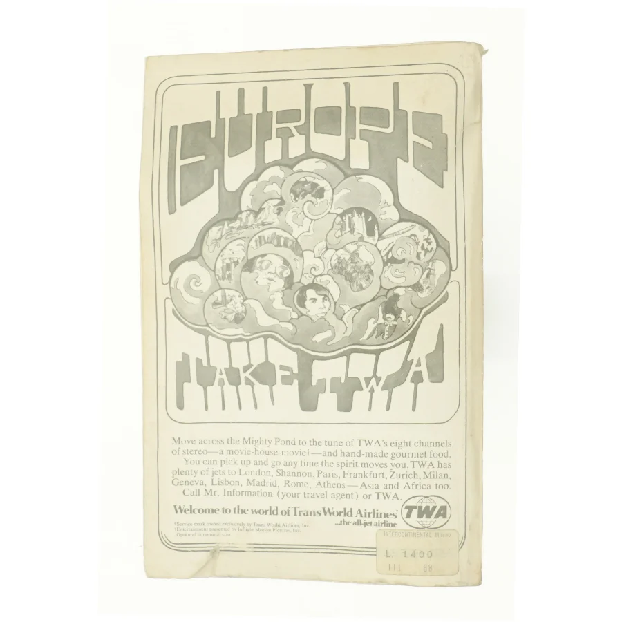 1968 Let's Go - The student guide to europe (Bog)