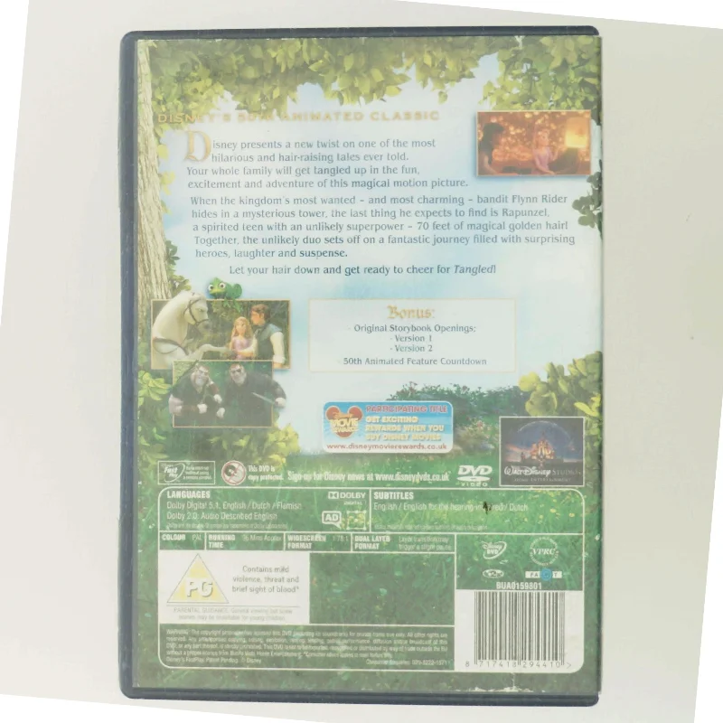 Tangled DVD fra Disney