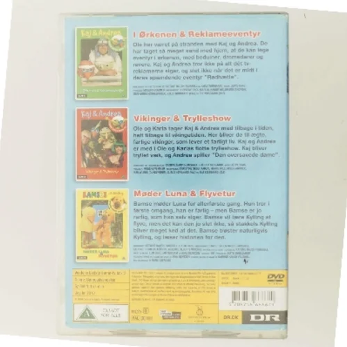 DVD boks med DR's elskede figurer fra DR