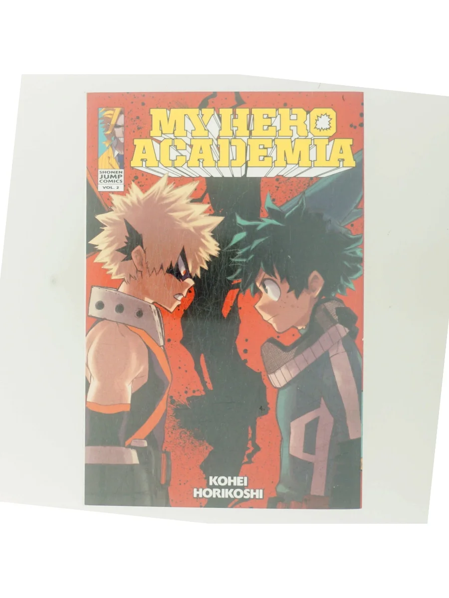 Forsiden af My Hero Academia af Kouhei Horikoshi
