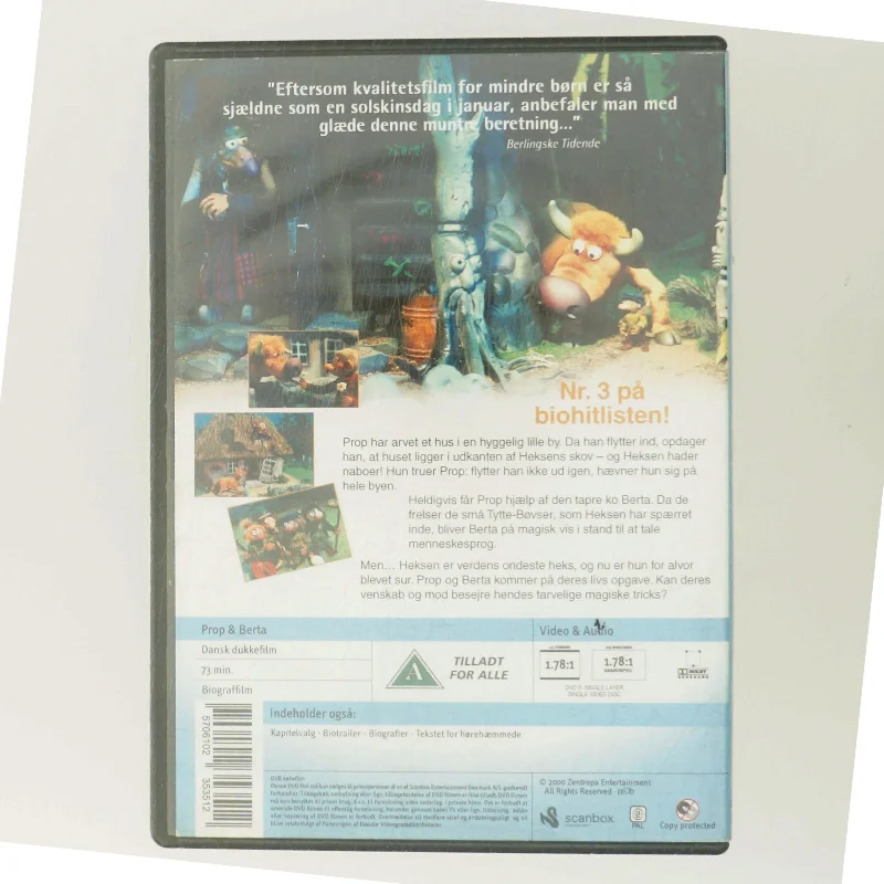 Prop & Berta DVD fra Scanbox