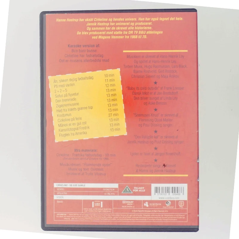 Cirkeline - De Go'e Gamle - fra Scanbox