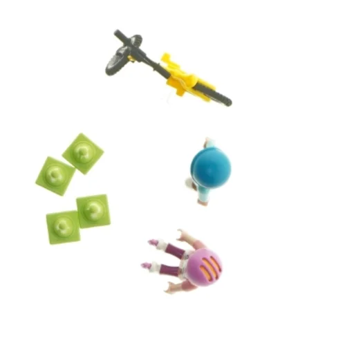 Playmobil Legetøjsfigurer med enhjulet cykel og kegler