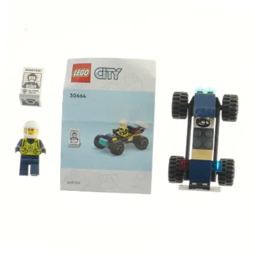 LEGO City politibil med figur fra Lego (str. 8 cm)