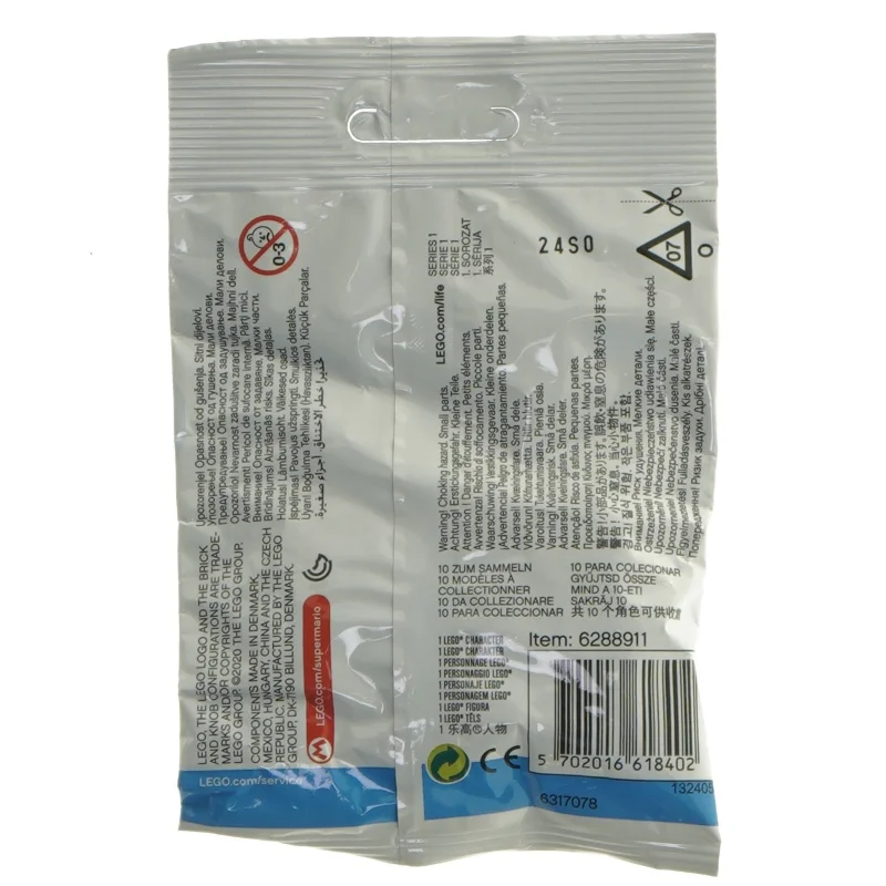 LEGO Super Mario karakter serie 1 pose fra LEGO (str. 14x9 cm)