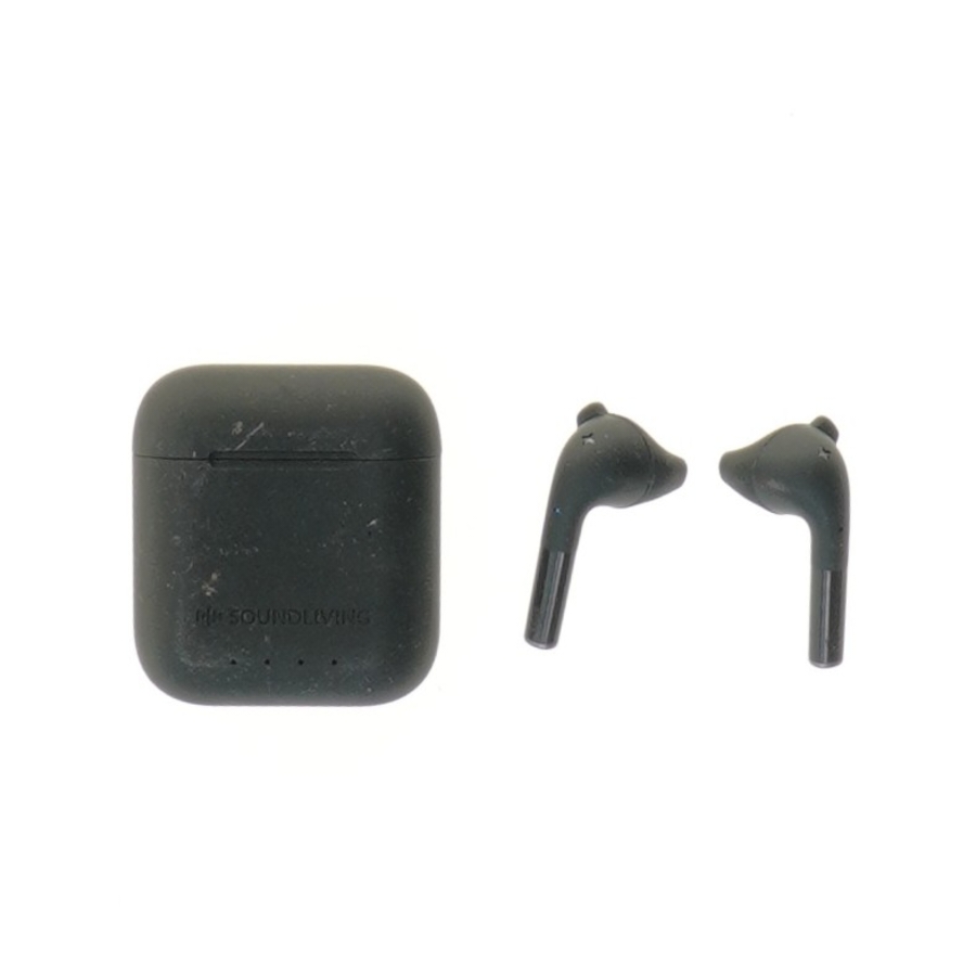 Trådløse høretelefoner med opladningsetui fra Soundliving (str. 6x2x5 cm)