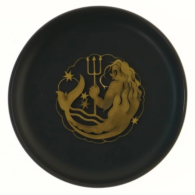 Vægdekoration med havfruemotiv fra Jech (str. Ø 15 cm)