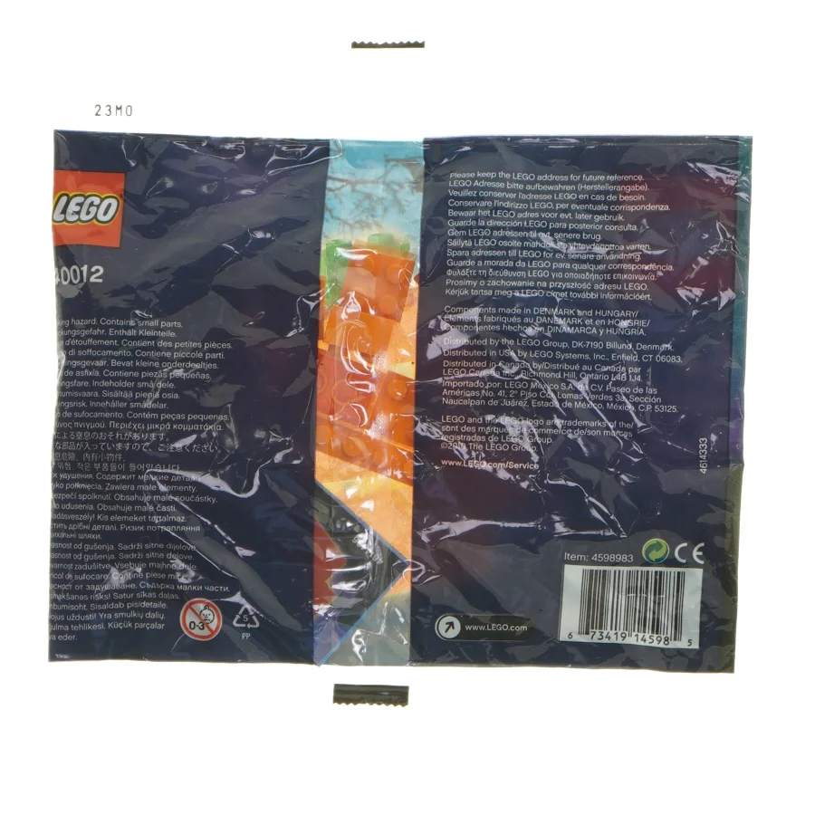LEGO Halloween græskar fra LEGO (str. 17x16 cm)