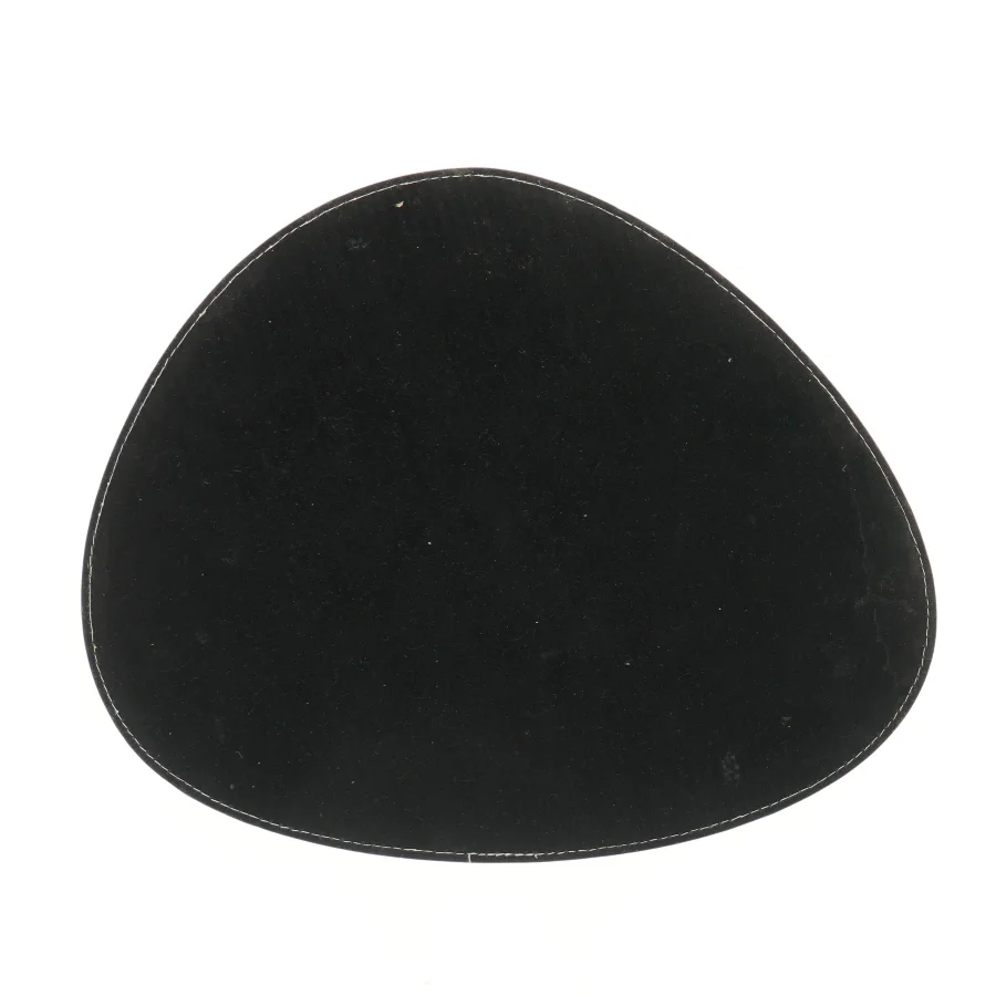 Sort dækserviet (str. 33x41 cm)