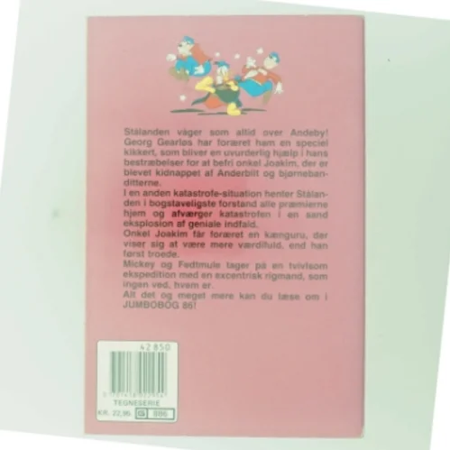 Anders And Jumbobog fra Walt Disney