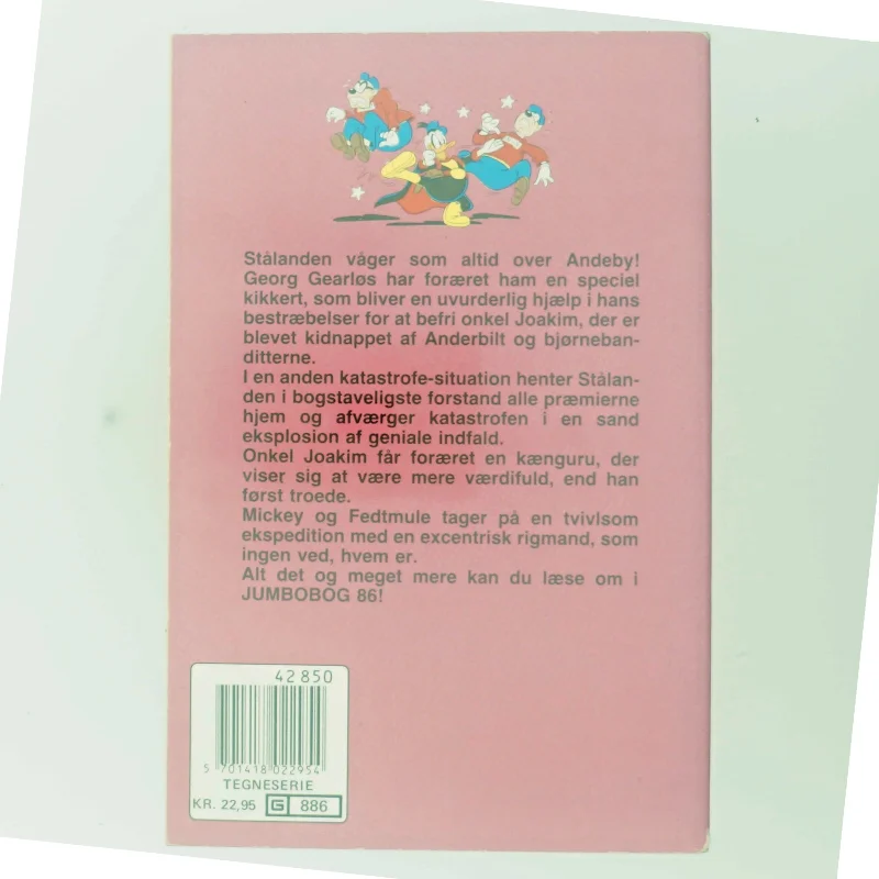 Anders And Jumbobog fra Walt Disney