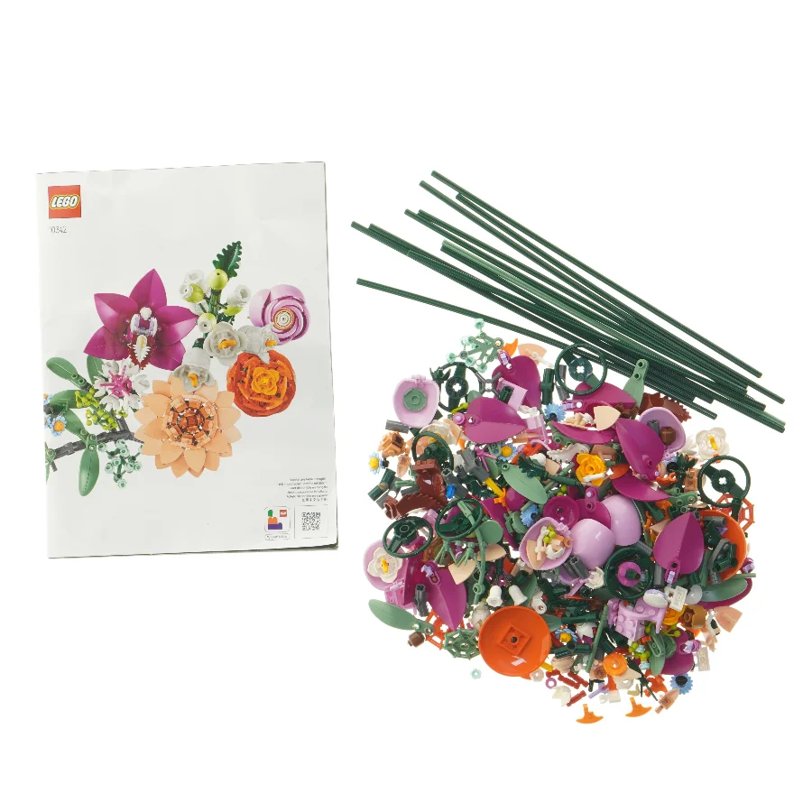 LEGO blomsterbuketsæt fra Lego (str. 0,5x0,5 til 25,5 cm)