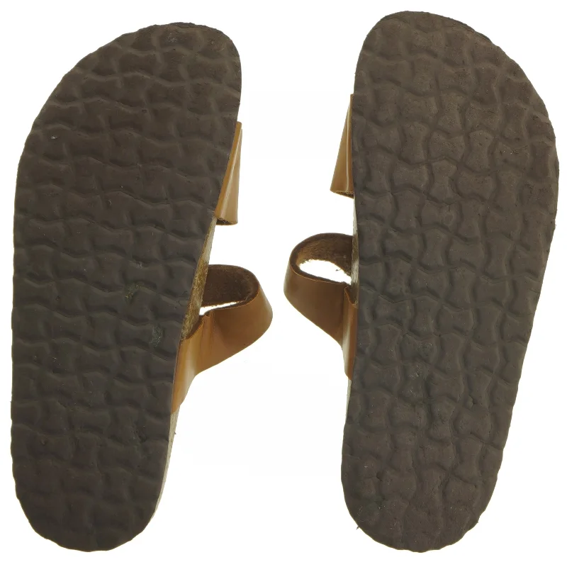 Brugte lædersandaler (str. 38)