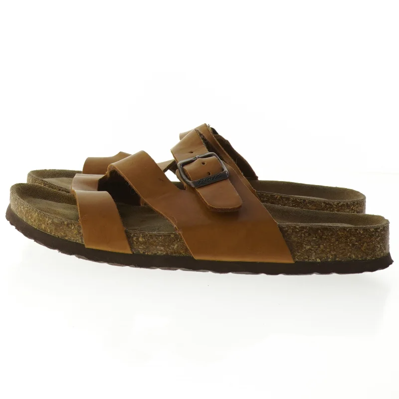 Brugte lædersandaler (str. 38)