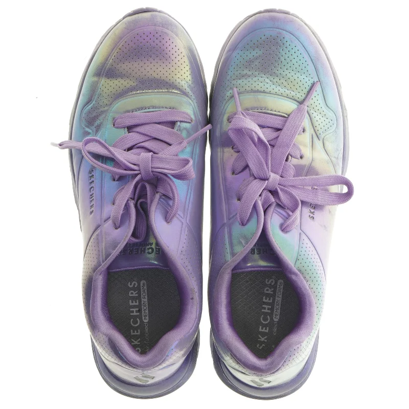 Skechers sneakers i lilla fra Skechers (str. 37 )