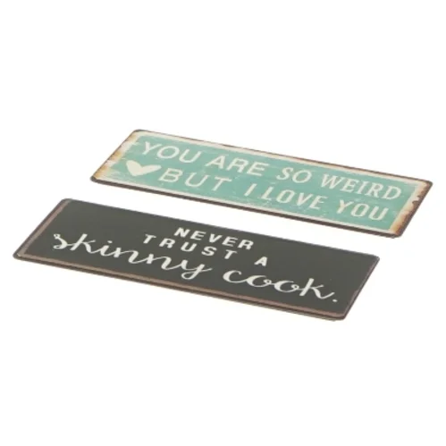 Små magnetskilte (str. 5x10 cm)