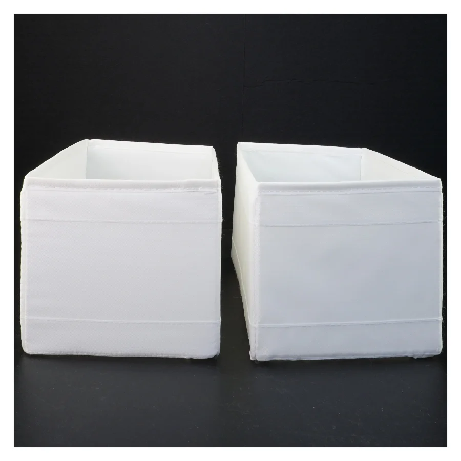 Sammenklappelige opbevaringskasser fra IKEA (str. 3 kasser af 28 x 28 x 13 cm og 2 kasser af 28 x 14 x 13 cm)