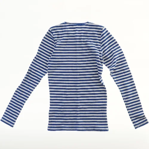 Langærmet stribet bluse fra Name It (str. 152)