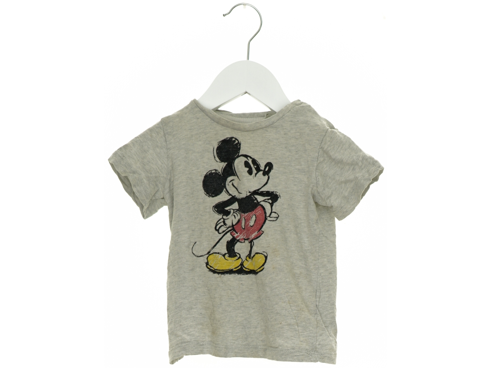 T-Shirt med Mickey Mouse motiv fra H&M (str. 80 cm)