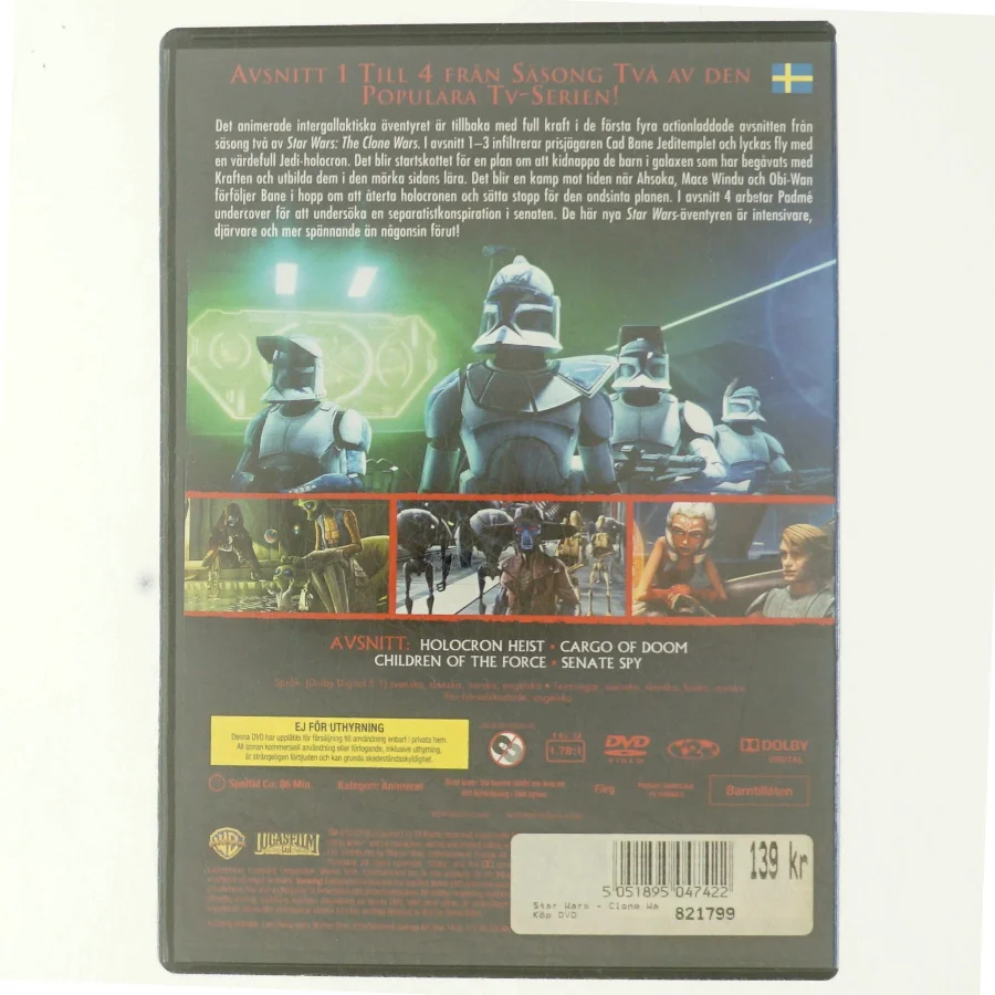 Star Wars Clone Wars - Season 2 Vol. 1