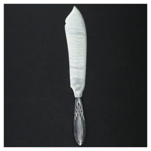 Sølvplet kniv (str. 24 cm)