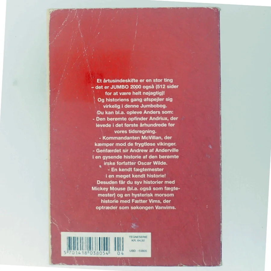 Anders And Jumbobog fra Egmont Serieforlaget