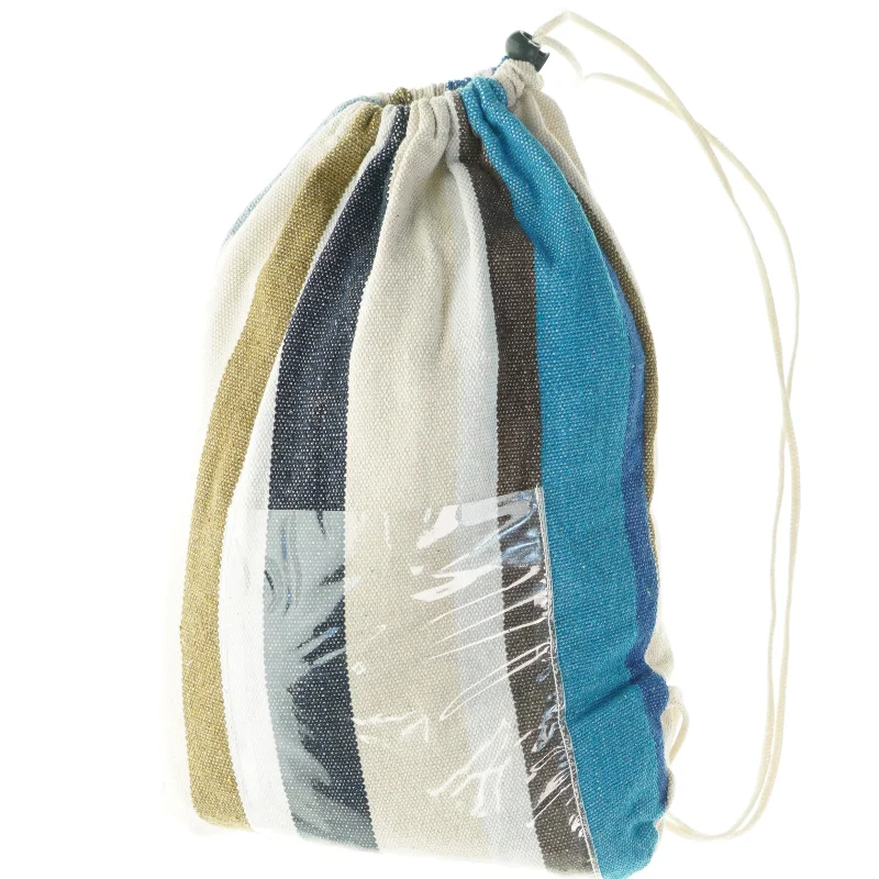 Stribet hængekøje fra Biltema (str. Ikke angivet)