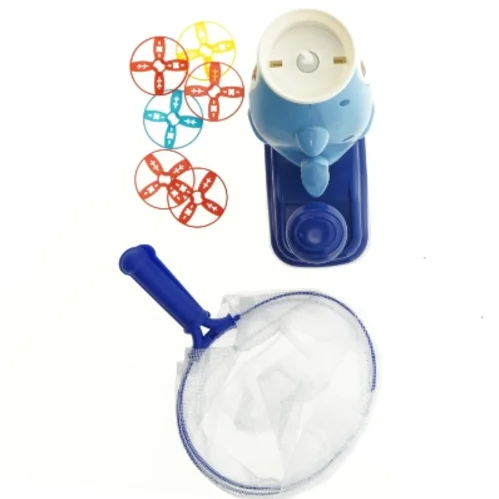 Skiveskydende haj legetøj fra Tiger (str. 21 x 19 cm)