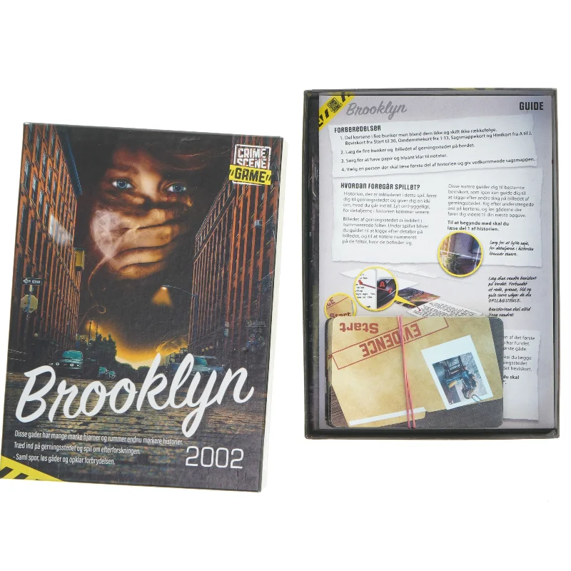 Brooklyn 2002 kriminalspil (str. 22,5x16,5 cm)