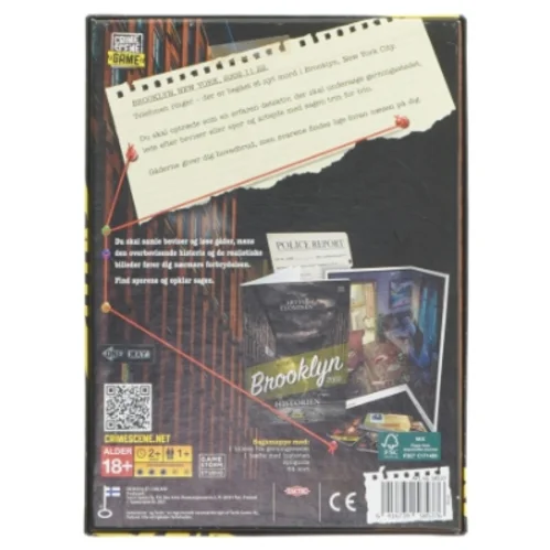 Brooklyn 2002 kriminalspil (str. 22,5x16,5 cm)
