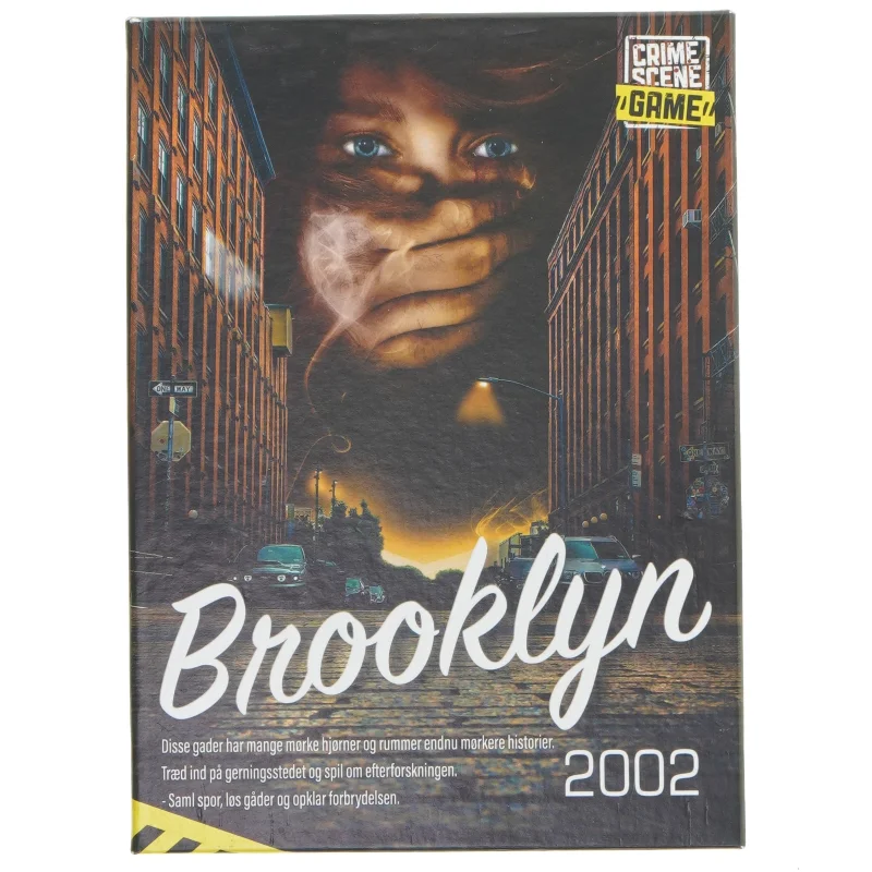 Brooklyn 2002 kriminalspil (str. 22,5x16,5 cm)
