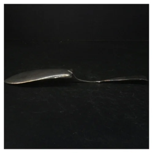 Servering ske i sølv (str. 28 cm)