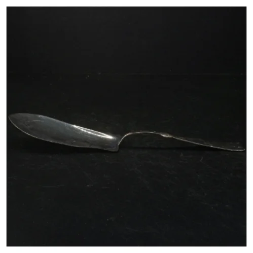 Servering ske i sølv (str. 28 cm)