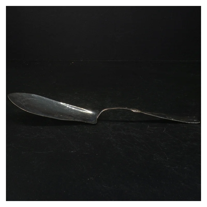 Servering ske i sølv (str. 28 cm)