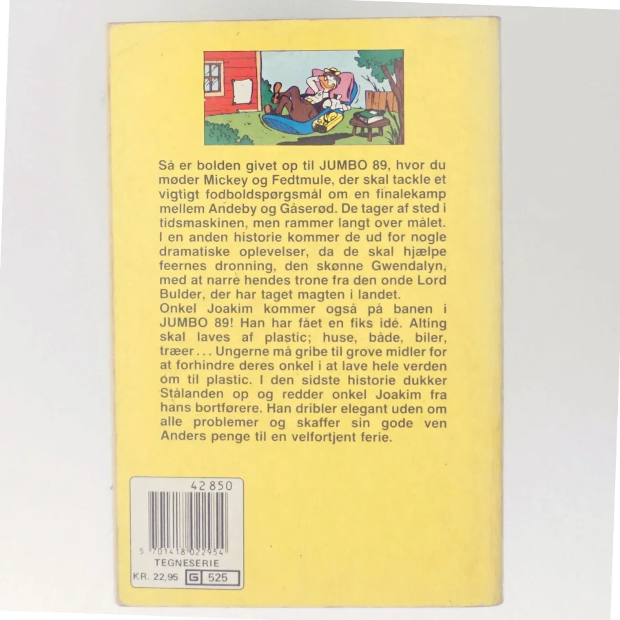 Anders And Jumbobog 89 fra Egmont