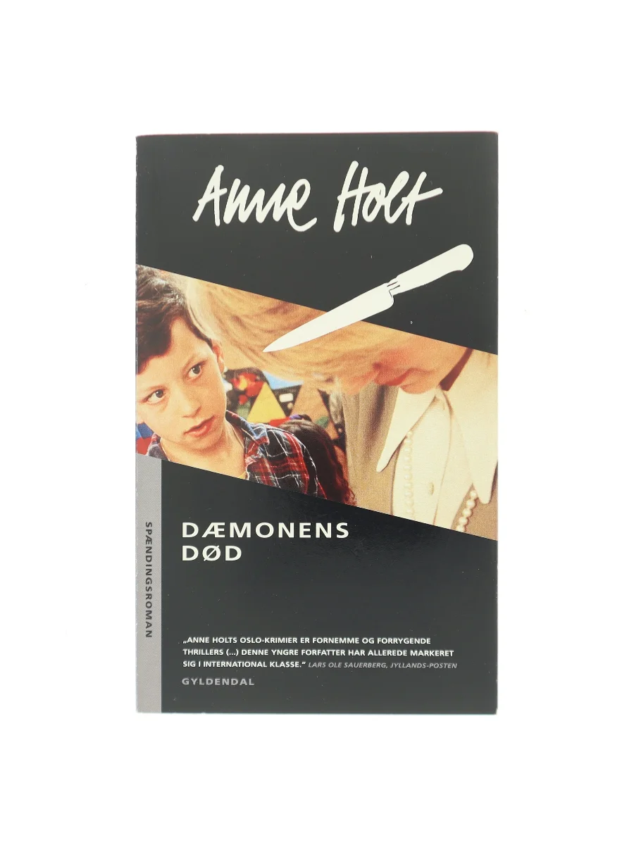 Forsiden af Dæmonens død af Anne Holt
