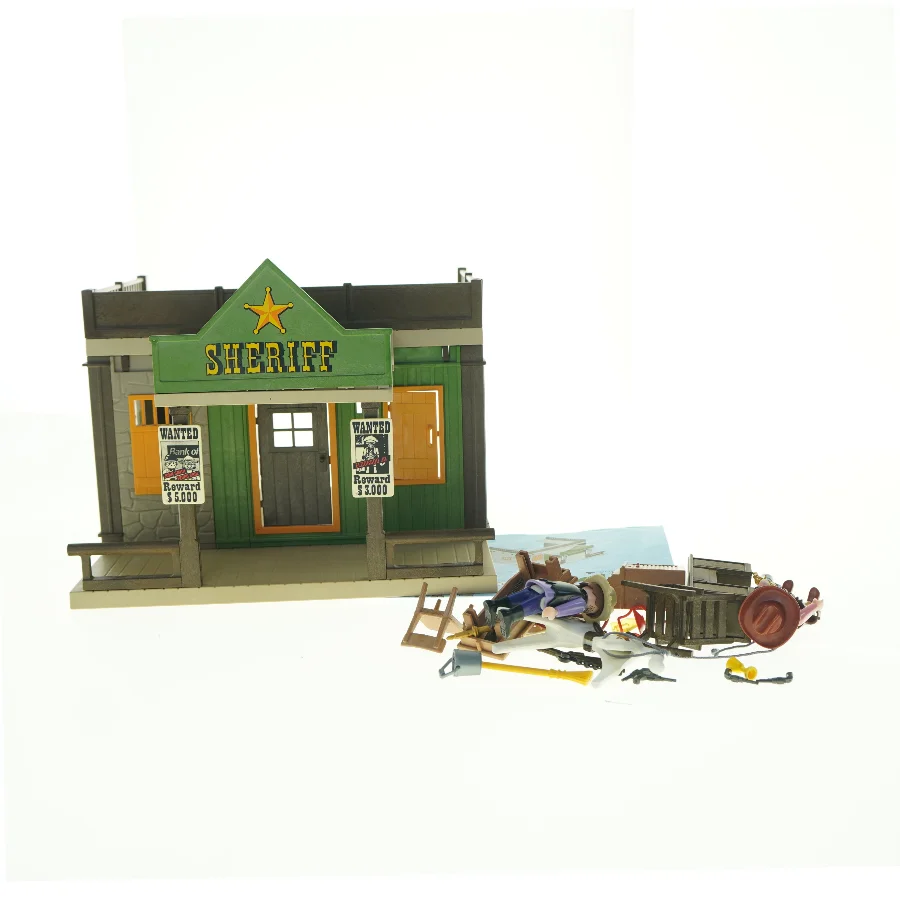 Western tema  Playmobil (str. 1 x 1 27 x 27 cm)