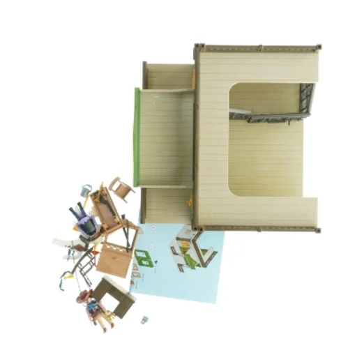 Western tema  Playmobil (str. 1 x 1 27 x 27 cm)