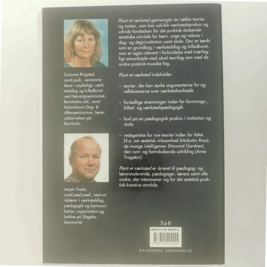 Plant et værksted : grundbog om æstetisk-skabende virksomhed (Bog)