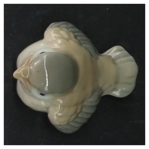 Porcelænsfigur af fugl (str. 4 cm)