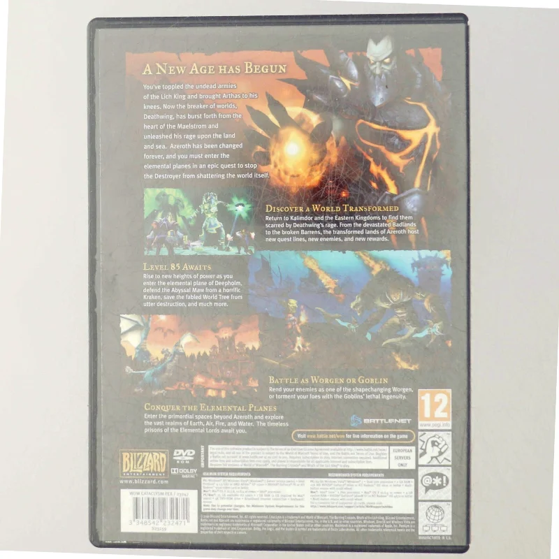 World of Warcraft: Cataclysm - udvidelsespakke fra Blizzard