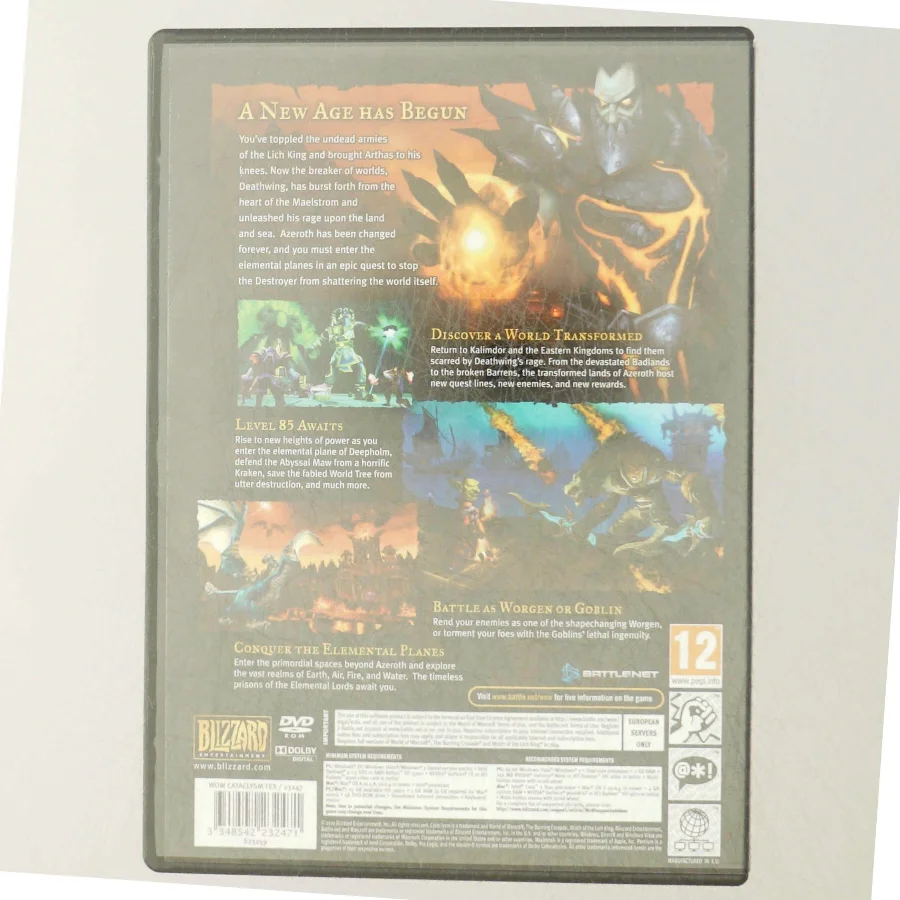 World of Warcraft: Cataclysm expansion pack fra Blizzard Entertainment