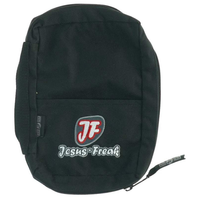 Sort 'Jesus Freak' Bibelcover (str. 27 x 21 cm)