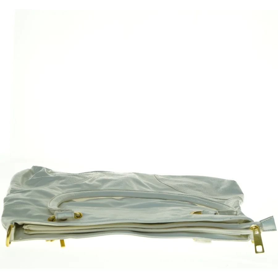 Hvid skuldertaske fra Friis og company (str. 48 x 37 cm)