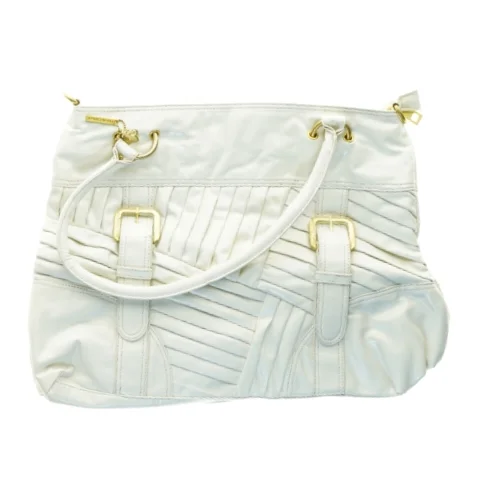 Hvid skuldertaske fra Friis og company (str. 48 x 37 cm)