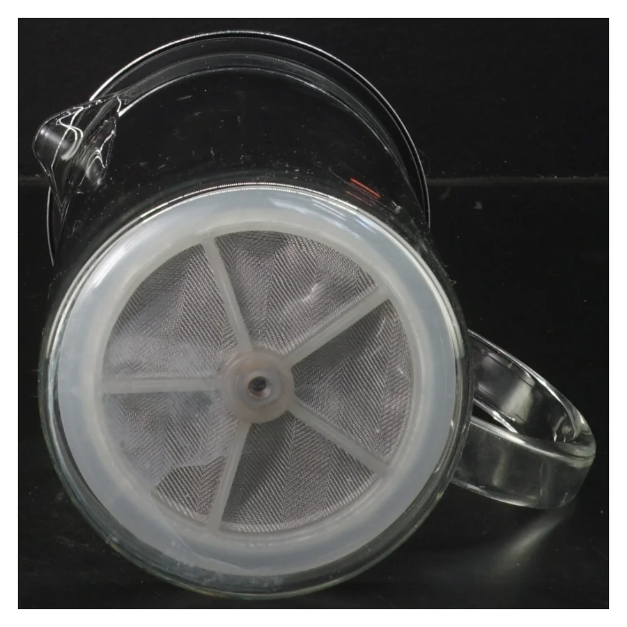 Stempelkande / mælkeskummer fra Bodum Chambord