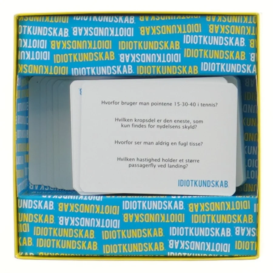 Idiotkundskab quiz spil