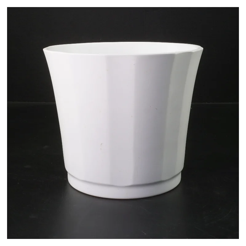 Hvid urtepotteskjuler fra IKEA (str. 16x18 cm)