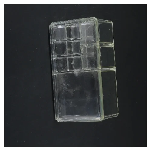 Transparent plast organizer (str. 17,5x7x9,5 cm)