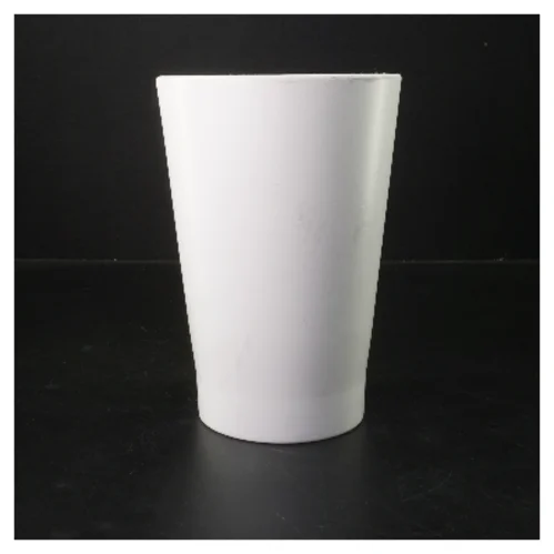 Hvid keramikvase fra IKEA (str. 20x14 cm)